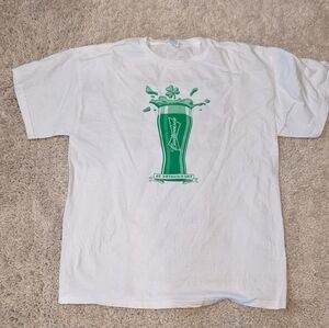 St. Patrick's Day Budweiser Green Beer Tee Large